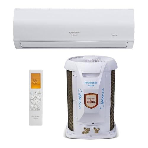 Ar-condicionado Split Inverter 18000 Btus Springer Midea Airvolution Connect High Wall Só Frio 42afvci18s5/38tvci18s5 220v