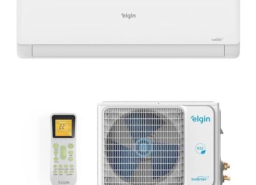 Ar-condicionado Split Inverter Ii 9000 Btus Elgin Eco com Wi-fi Integrado High Wall Quente e Frio Hjqi09c2wb/hjqe09c2cb 220v