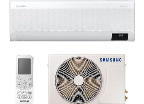 Ar-condicionado Split Inverter Samsung WindFree Connect Sem Vento 12.000 BTUs Frio Branco