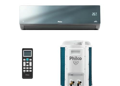 Ar Condicionado Split Inverter Philco Espelhado 12000 Btus Quente e Frio Pac12000iqfm15e 220v