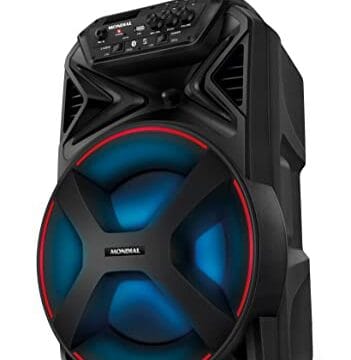 Caixa Amplificada Connect Partyplus, Mondial, Preto, 250W RMS, Bivolt - CM-250