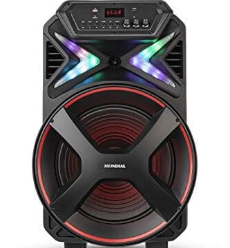 Caixa de Som Amplificada Mondial, Connect Lights Plus, Bivolt, 700W RMS - CM-700