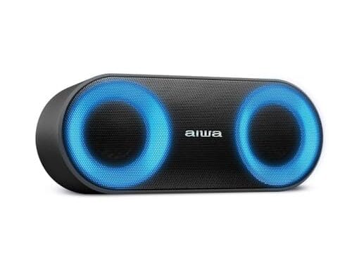Caixa de Som Speaker, Aiwa, Bluetooth, Luzes Multicores, IP65 - AWS-SP-01