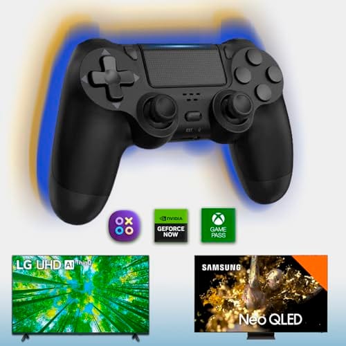 Controle game para tv compatível com Samsung LG Sony AOC Phillips Gaming Hub Xbox GamesPass Geforce Now Cloud Gaming Tizen e WebOS