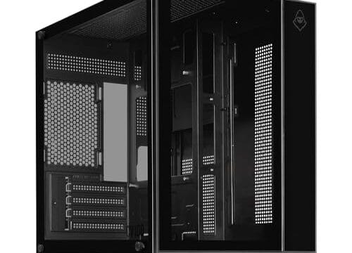 Gabinete Gamer Mancer CV100 | Mid-Tower | Tipo Aquário | Vidro Panorâmico | USB 3.0 | Preto