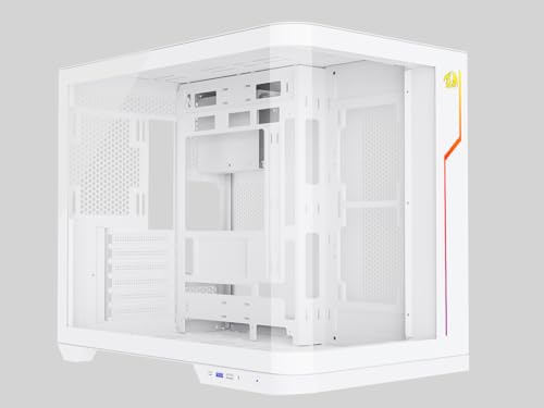 Gabinete Redragon Wideload Extreme Vidro Curvo Branco CA-605W