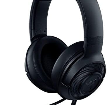 Headset Gamer Razer Headset Kraken X Lite Multi Platform Surround 7.1, Preto, Grande, RZ.AU.KR.08.RT