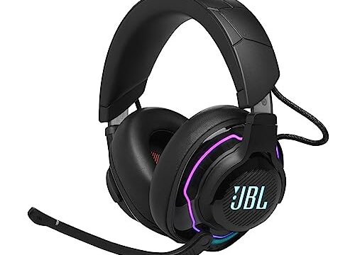 JBL, Fone de Ouvido Bluetooth, Quantum 910, Headset Gamer, Over Ear, Sem Fio, Com Wireless e Cancelamento de Ruído - Preto