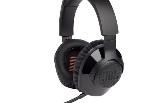 JBL, Fone de Ouvido, Quantum 350 Wireless, Headset Gamer, Over Ear, Microfone Removível - Preto