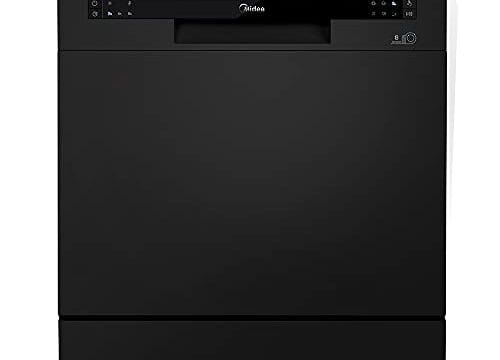 Lava Louças 8 Serviços Preto 127V Midea