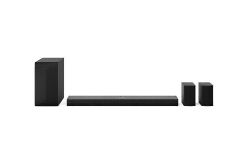 LG Home Theater SoundBar S70TR– Dolby Atmos, 500W RMS, 5.1.1 Canais, DTS X, Caixas Traseiras, AI Sound Pro, WOW Sinergy, Bluetooth 5.1, HDMI