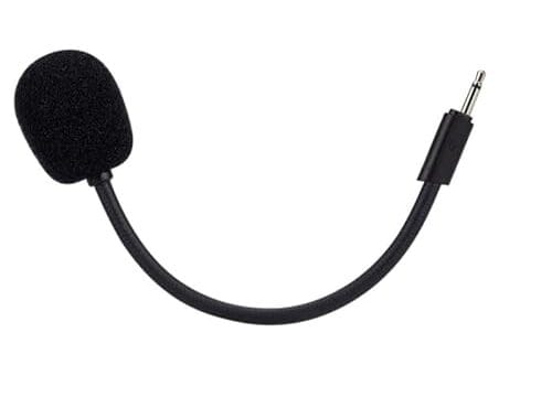 Microfone compatível com JBL Quantum 100, Q100, microfone de substituição, microfone removível