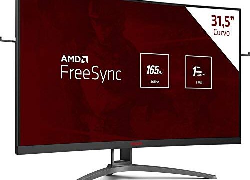 Monitor Gamer AOC Agon 32" Curvo 165Hz 1ms FreeSync AG323FCXE