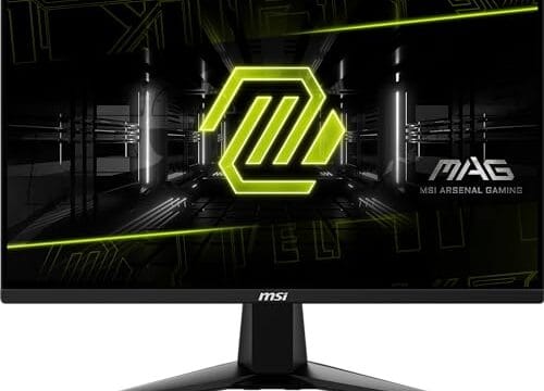 MSI Monitor de jogos MAG 255XFV 63.5 cm, 1920 x 1080 (FHD), tempo de resposta de 0,5 ms, 250Hz, HDMI, porta DP, inclinação ajustável