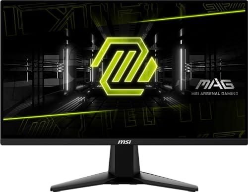 MSI Monitor de jogos MAG 255XFV 63.5 cm, 1920 x 1080 (FHD), tempo de resposta de 0,5 ms, 250Hz, HDMI, porta DP, inclinação ajustável