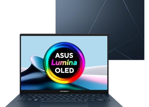 Notebook ASUS Zenbook 14 OLED Core Ultra 7, 16GB, 1000 GB, Tela 14", W11 Home, Ponder Blue - UX3405MA-QD344W