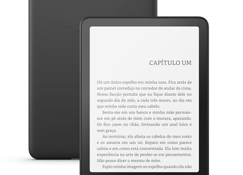 Novo Kindle Paperwhite (16 GB) - O Kindle mais rápido já lançado, com nova tela antirreflexo de 7” e bateria que dura semanas - Cor Preta