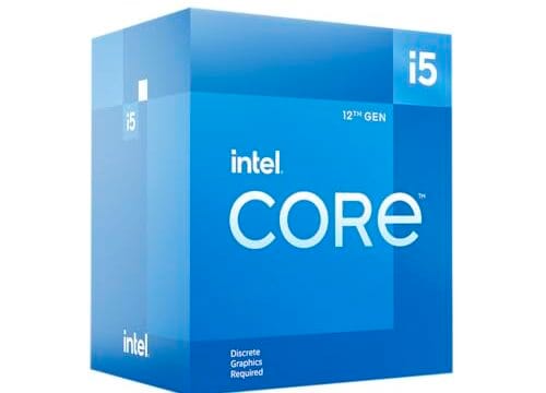 Processador Intel Core I5-12400F 2.5GHZ (Turbo 4.4GHZ) Cache 18MB 6 Núcleos 12 Threads 12ª Ger LGA 1700 BX8071512400F - Intel