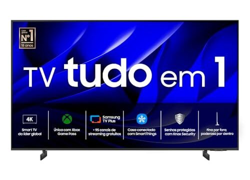Samsung Smart TV 43" Crystal UHD 4K 43DU8000 - Painel Dynamic Crystal Color, Gaming Hub