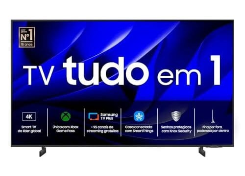 Samsung Smart TV 70" Crystal UHD 4K 70DU8000 - Painel Dynamic Crystal Color, Gaming Hub