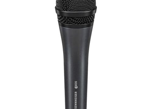 Sennheiser Pro Audio Professional E 835 Microfone vocal cardioide dinâmico, com fio, sem fio
