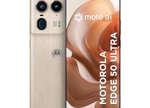Smartphone Motorola Edge 50 Ultra 5G - 512GB 24GB (12GB RAM+12GB Ram Boost) 50MP Ultra-Pixel AI Camera IP68 NFC - Wood