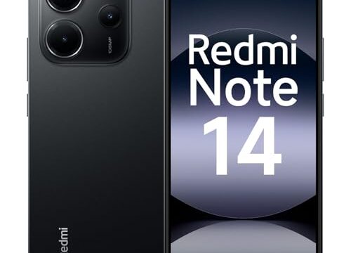 Smartphone Xiaomi Redmi Note 14 Midnight Black (Preto) 6GB RAM 128GB ROM