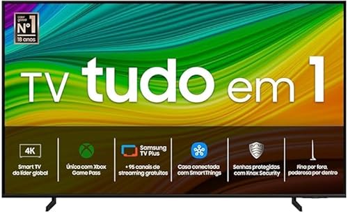 Smart TV 50" QLED 4K 50Q60D - Tecnologia de Pontos Quânticos, Design AirSlim