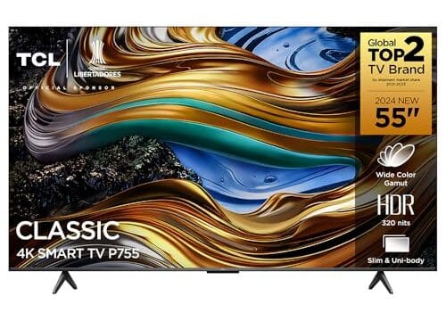TCL LED SMART TV 55” P755 4K UHD GOOGLE TV