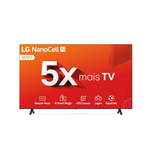 TV LG 50" Smart 4K UHD NanoCell 50NANO80TSA