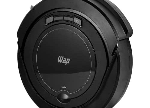 WAP Aspirador de Pó Robô ROBOT W90 3 em 1, Automático, 250ml, Sistema Antiqueda e Rodas Emborrachadas, 30W 3,6VDC Bivolt