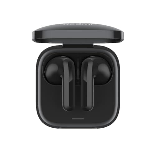 Xiaomi Redmi Buds 6 Active, Fones de Ouvido Sem Fio, Versão Global (Preto)