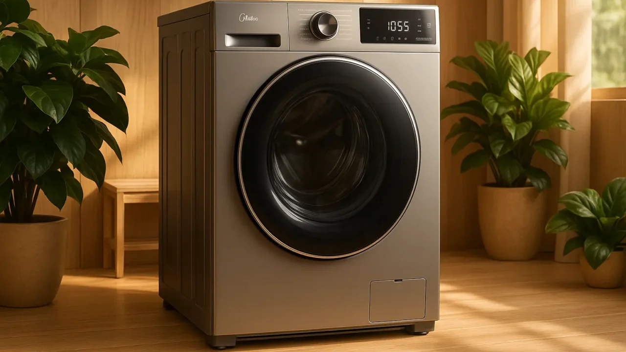 Lava e Seca 10,5kg Midea HealthGuard Titanium Conectada