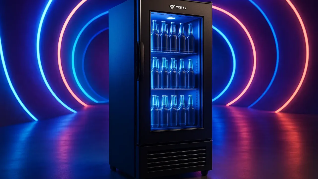 Cervejeira Venax Blue Light 209L Preto Fosco: Estilo e Eficiência