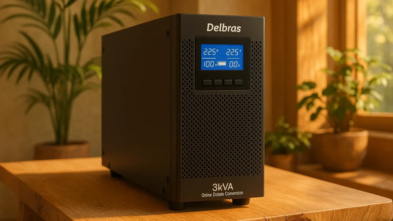 Delbras Nobreak Online 3kVA Dupla Conversão