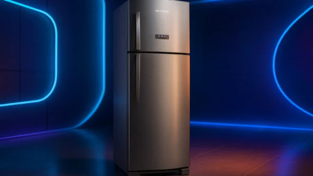 Geladeira Brastemp Frost Free Duplex 375L Inox Espaço Adapt