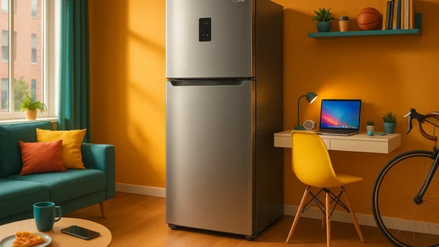 Geladeira Midea Frost Free SmartSensor 347L: Conectividade e Eficiência