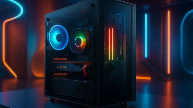 PC Gamer Ryzen 5 8600G com Radeon 760M: Potência e Praticidade