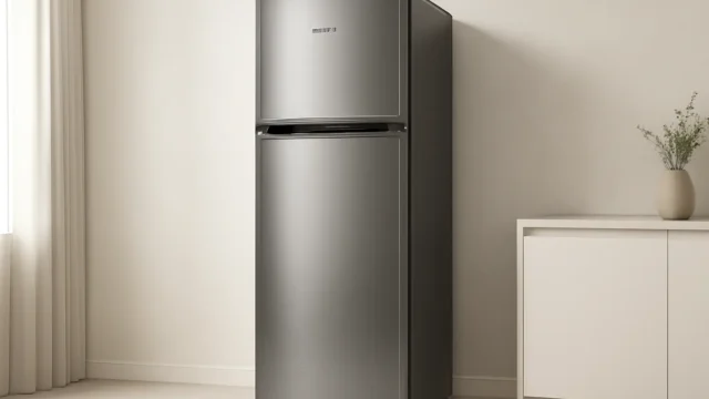 Geladeira Consul Frost Free Duplex 340 Litros com Prateleiras Altura Flex Inox