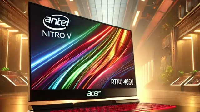 Acer Laptop para Jogos Nitro V: Desempenho Imbatível com Intel Core i5 e RTX 4050