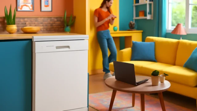 Lava-Louças Midea 14 Serviços Branca 127V: Eficiência e Praticidade para Sua Cozinha