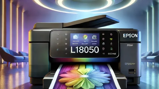 Impressora Fotográfica Epson EcoTank L18050: Tanque de Tinta, 6 Cores, A3+ e Conectividade Wi-Fi