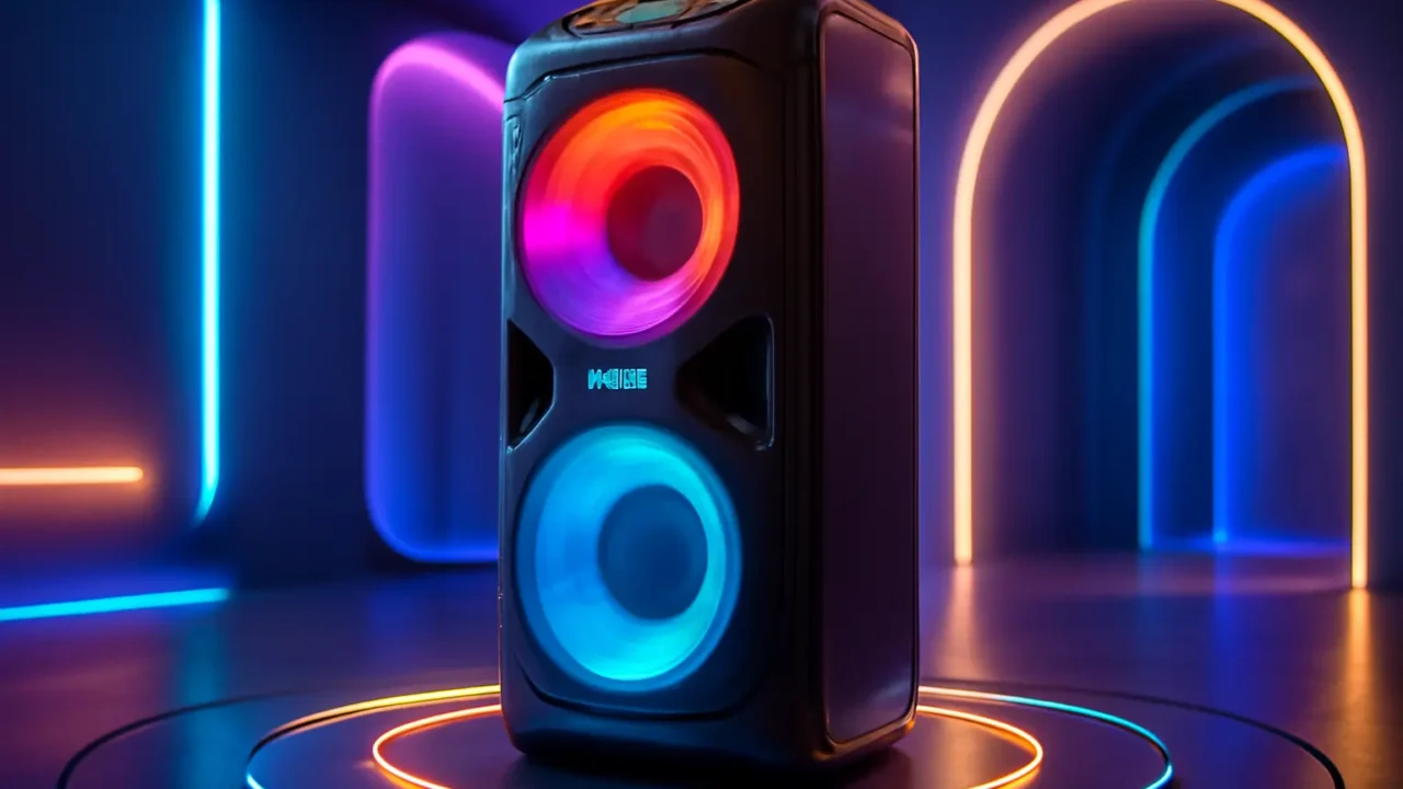 Caixa de Som Philips Party TAX 3308 1000W: Potência e Funcionalidade para Suas Festas