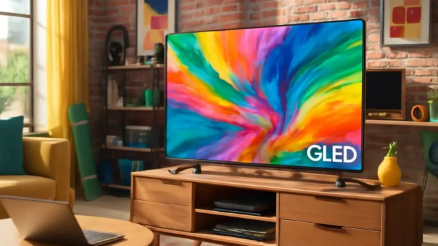 Samsung Smart TV 55" QLED 4K 55Q65D - Design AirSlim e Tecnologia de Pontos Quânticos