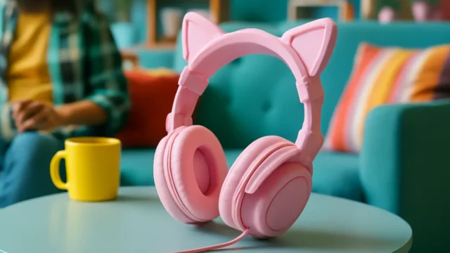 Top 5 Opções de fone de ouvido de gatinho rosa