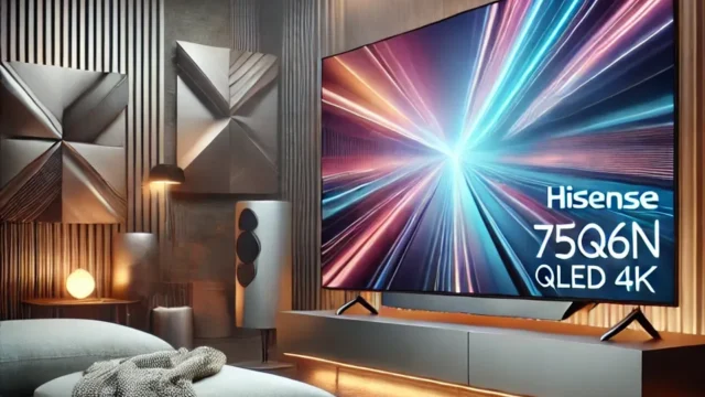 Hisense 75Q6N QLED 4K com Dolby Atmos e Alexa