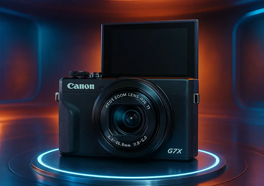 Canon Powershot G7X Mark III com Vídeo 4K e Wi-Fi