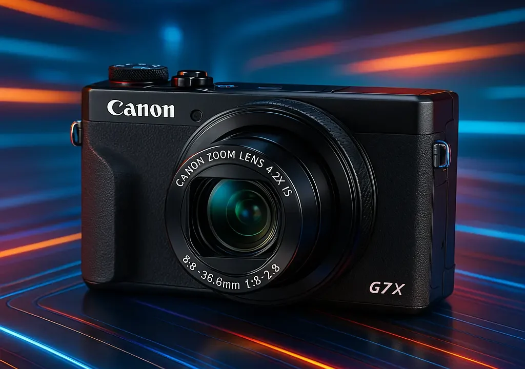Canon Powershot G7 X Mark III com Wi-Fi e 4K