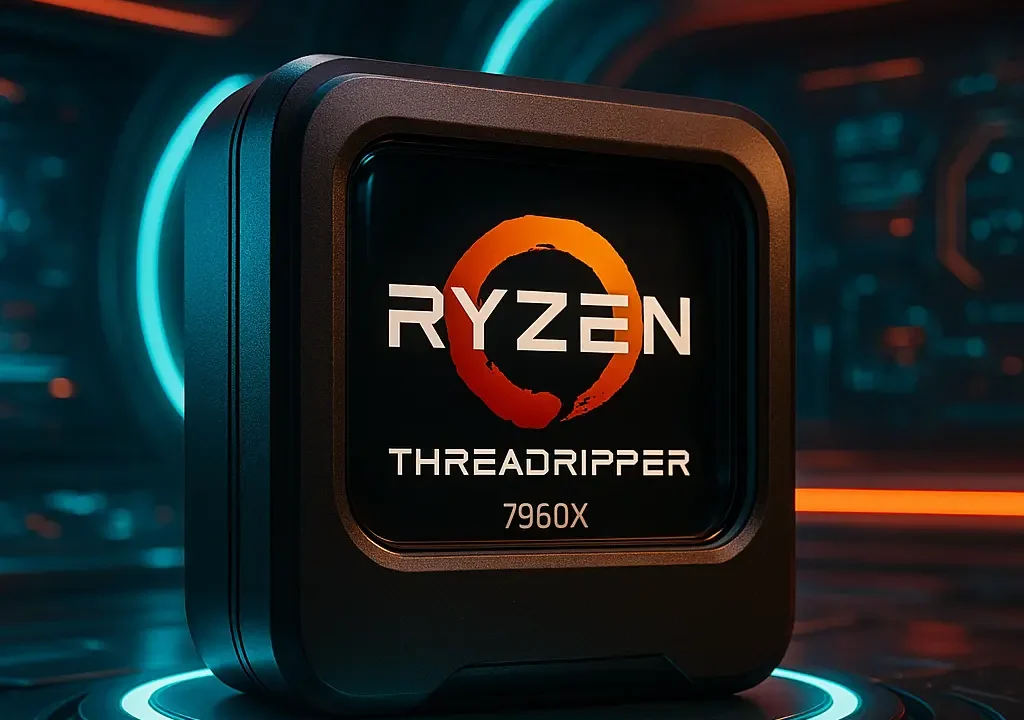 Ryzen Threadripper 7960X: potência bruta para profissionais extremos