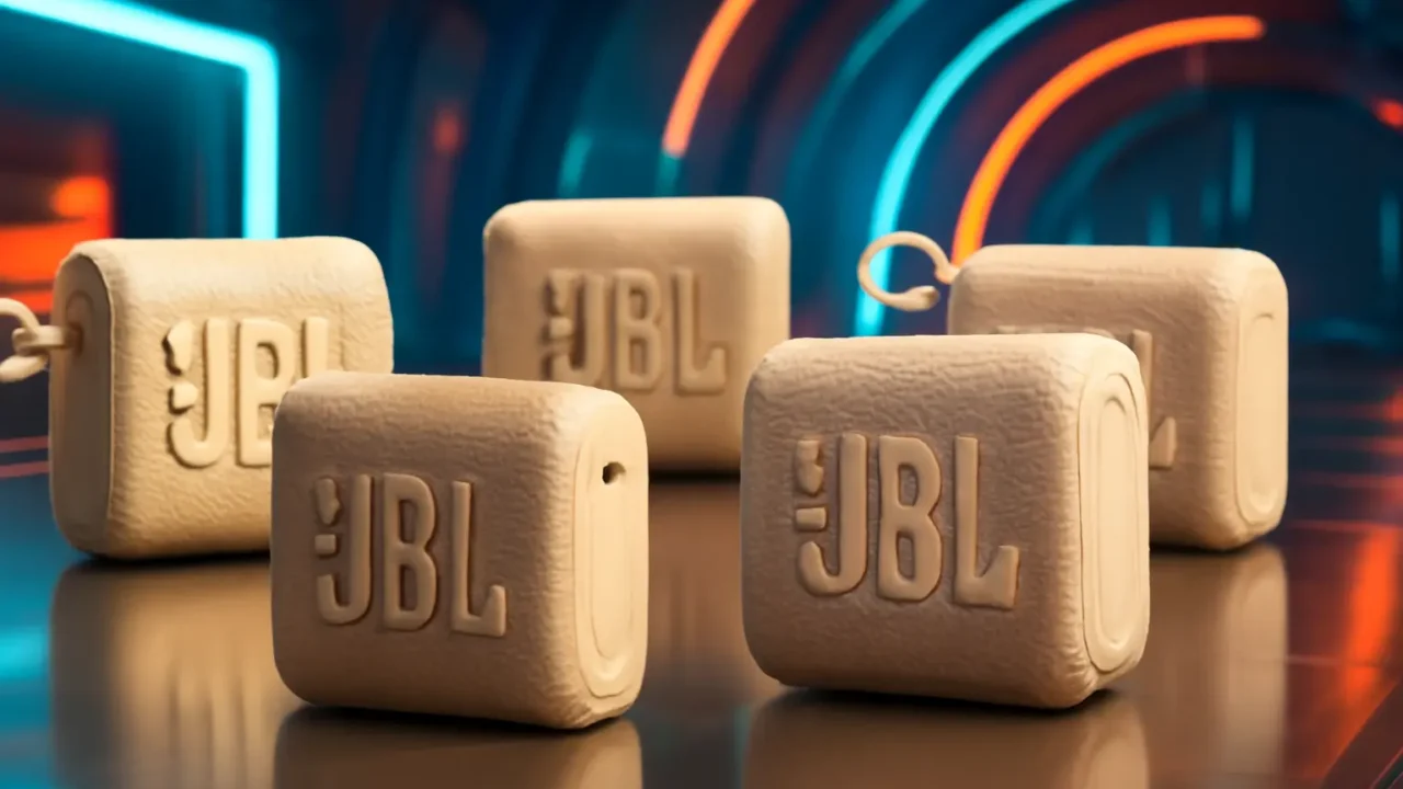 Cinco Principais Modelos de JBL GO4 bege